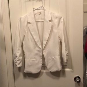 White blazer